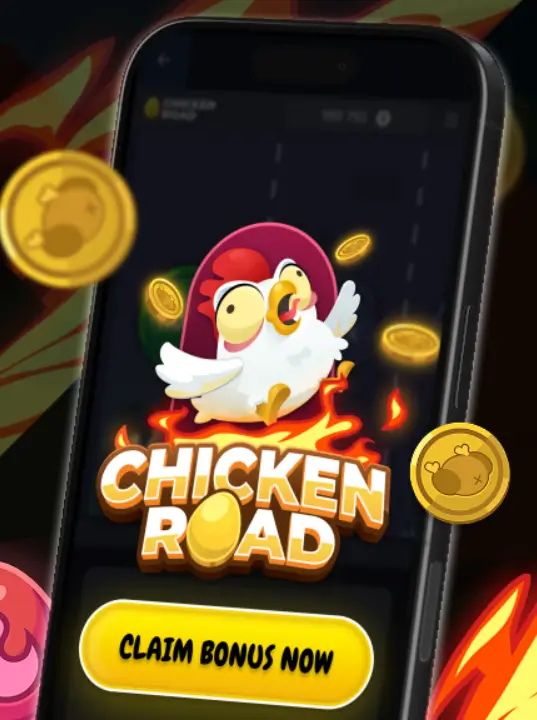 Chicken Road Game App - Game Screen Chicken Road Game App - Game Screen